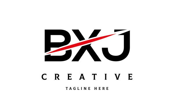 BXJ creative cut three latter logo