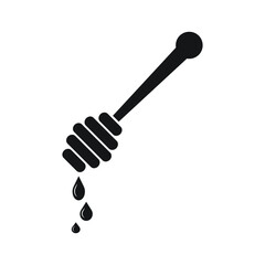 Honey icon isolated on white background