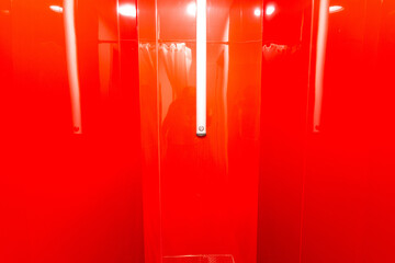 red shower