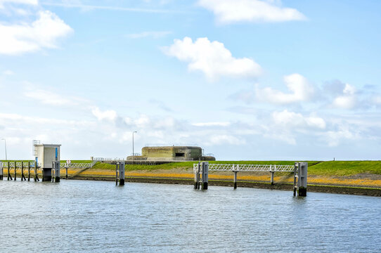 The Stelling Kornwerderzand was a defensive line on the Afsluitdijk near Kornwerderzand in the province of Friesland at the time of the German attack on the Netherlands in 1940. Holland, Europe