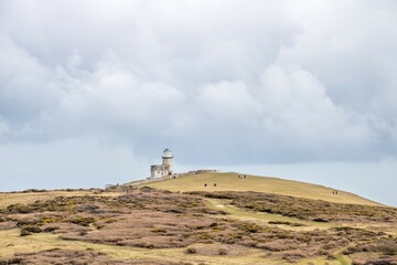 Fototapeta na wymiar view of The Belle Tout Lighthouse at Beachy Head Eastbourne England 