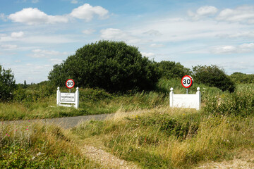 Thorpeness road signs
