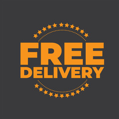 Free shipping sign. Chalk and grunge free shipping.