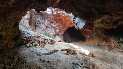 Cave in mountain