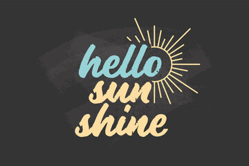 Motivational quote on chalkboard. Inspirational quote.