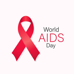 Aids day. Vector illustration.