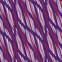 Seamless pattern in retro style