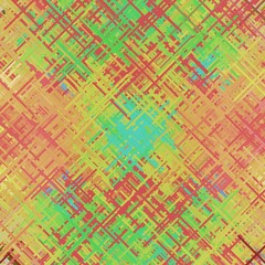 Checkered pattern. Harmonious interweaving of multicolored stripes. Great for decorating fabrics, textiles, gift wrapping, printed products, advertising, scrapbooking. Rainbow background.