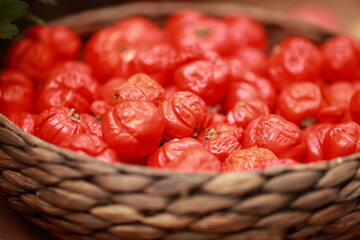 Dried tomatoes, autumn vegetables, harvest, autumn vegetables - 466973961