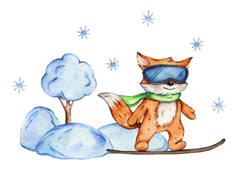 Watercolor illustration