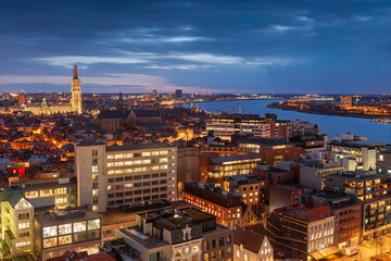 Obraz premium Antwerp, Belgium Cityscape