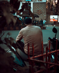 workers at work in the city