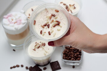 chocolate mousse dessert