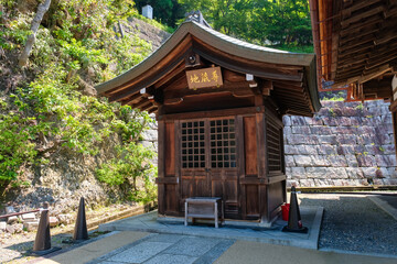 Naklejka premium 京都市 清水寺 奥之院、地蔵尊