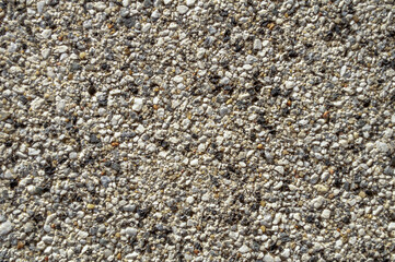 Texture of white stones with colored shades