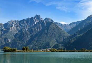 Lago di Mezzola, Italy