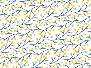 elegant seamless floral and flower pattern