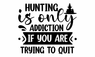 Trophy hunting club mascot, hunter clothing print with retro typography, Hand drawn typography poster design, Premium Vector, African and North America mountain horned animal head