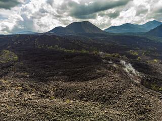 Volcan Paricutin en el estado de Michoacan, Mexico.