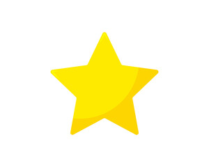 Star icon vector. Classic rank isolated. Trendy flat favorite design. Star web site pictogram, mobile app. Logo illustration. Eps10.