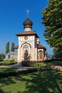 Medieval Orthodox Lesje monastery, Serbia