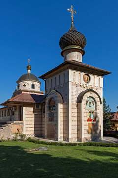 Medieval Orthodox Lesje monastery, Serbia