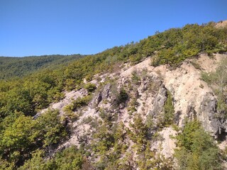 Devilish city in the mountains in the south of Serbia