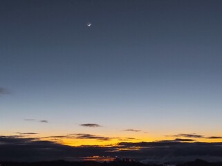 Obraz premium sunset over the sea