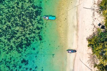 Koh Mak tropical island and its paradise beach near koh Chang, Trat, Thailand