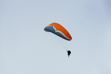 Paraglider Pilot Flying - 467016712