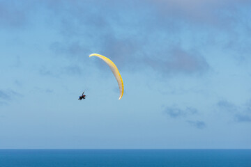 Paraglider Pilot Flying - 467016902