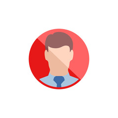 No Face Mask, No Entry Wrong and Right Wear red flat Icon banner isolated on white background. No entry without face mask sign. Coronavirus covid19 prevention creative illustration banner.