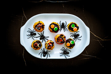 Halloween muffins 