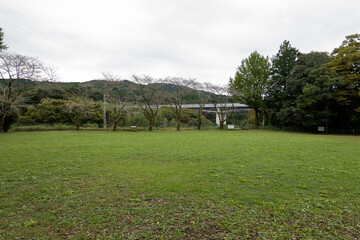 Obraz premium 長篠城本丸跡