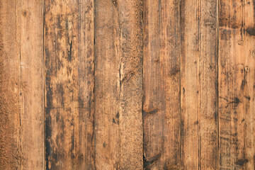 brown wood texture, old planks table background