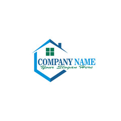 Creative Real Estate Logo Design. House Logo Design. Real Estate Vector Icon