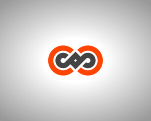 Infinity Vector Design for Logo Company, Icon, Symbol etc