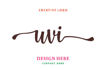 UVI lettering logo is simple, easy to understand and authoritative