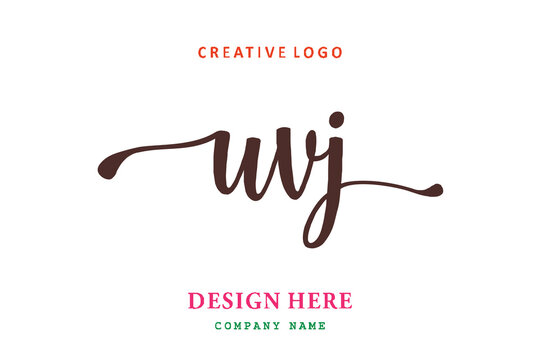 UVJ lettering logo is simple, easy to understand and authoritative