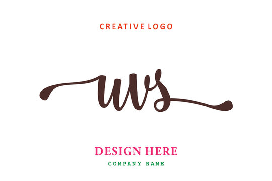 UVS lettering logo is simple, easy to understand and authoritative