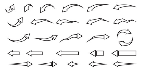 Volumetric arrows, great design for any purposes. Vector illustration. Stock image. 
