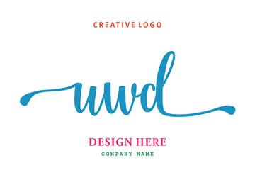 UWD lettering logo is simple, easy to understand and authoritative