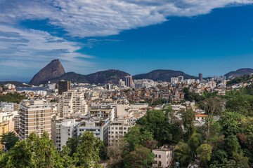 Obraz premium Vista do alto do Rio de Janeiro