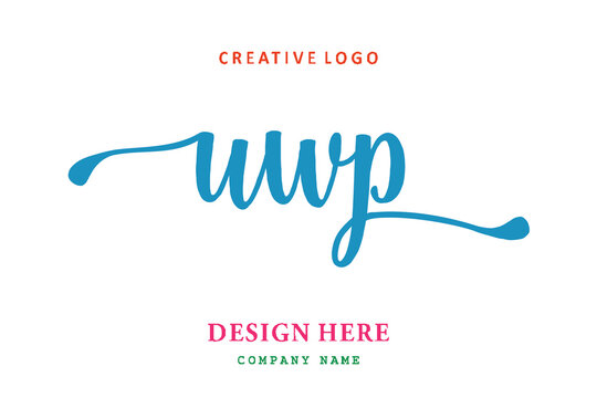 UWP lettering logo is simple, easy to understand and authoritative