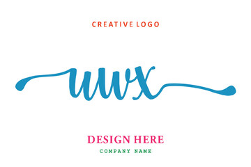 UWX lettering logo is simple, easy to understand and authoritative