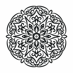 decorative concept abstract mandala illustration