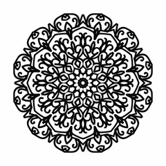 decorative concept abstract mandala illustration