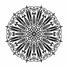 decorative concept abstract mandala illustration