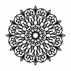 decorative concept abstract mandala illustration