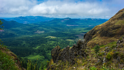 Fototapeta na wymiar Saddle Mountain State Natural Area Park, Oregon
